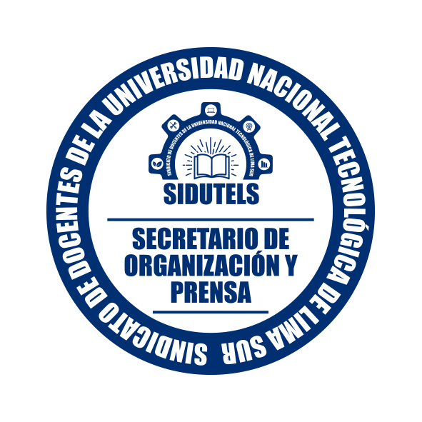 Sello Secretario de Organización y Prensa